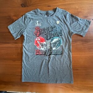NWT - NFL Super Bowl LIX Kansas City Chiefs vs Philadelphia Eagles Tee